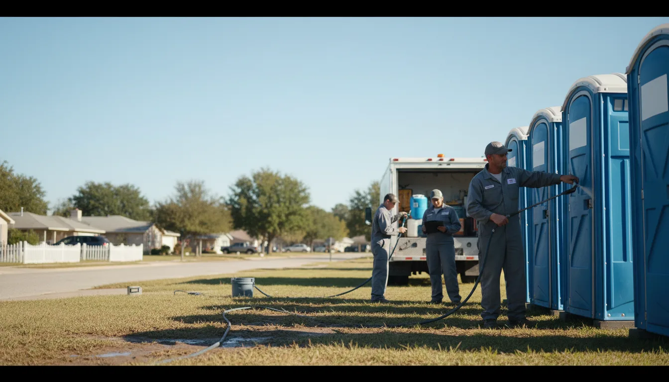 Long-Term Portable Toilet Rental in Troy, IL near me